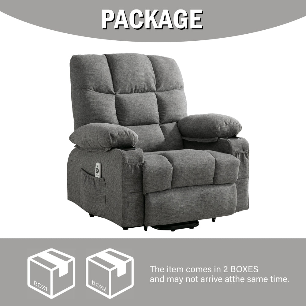 Cozy Comfort Recliner with Heat & Massage