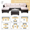 Cozy Calypso Outdoor Sofa & Table Set