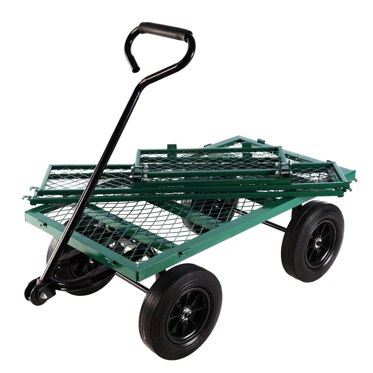 Green Wagon Wheelie: Effortless Garden Transport!