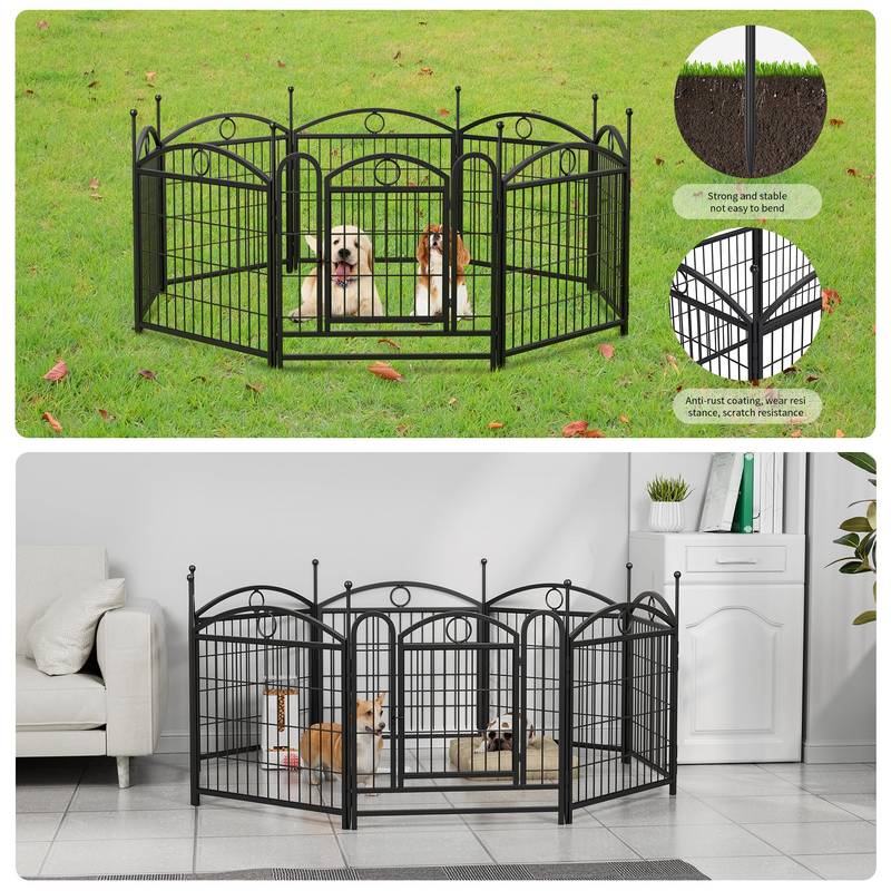 Paw Paradise Playpen: The Ultimate Indoor/Outdoor Dog Fence