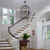 Chic Black Lantern Pendant Chandelier