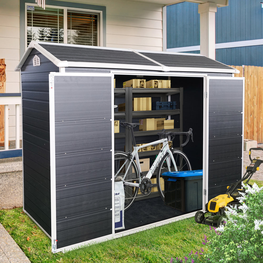 Garden Oasis Resin Shed - Stylish Storage for Your Outdoor Space