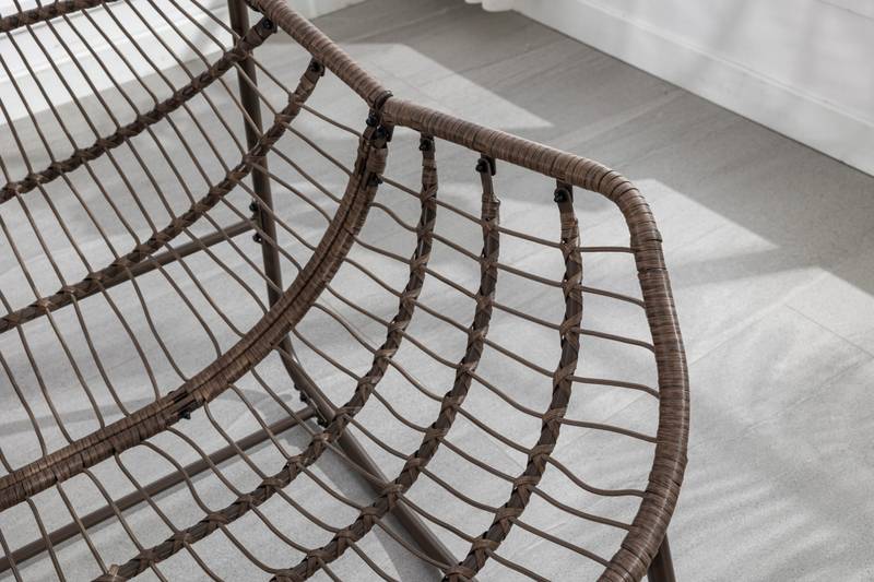 Cozy Rocking Rattan Chair