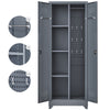 Lockable Metal Storage Solutions: Tall Tool Organizer for Home & Shop