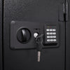 Quick Access Gun Safe with Pistol Pockets and Alarm