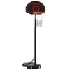 Soozier Adjustable Portable Basketball Hoop - Perfect for Indoor & Outdoor Fun!