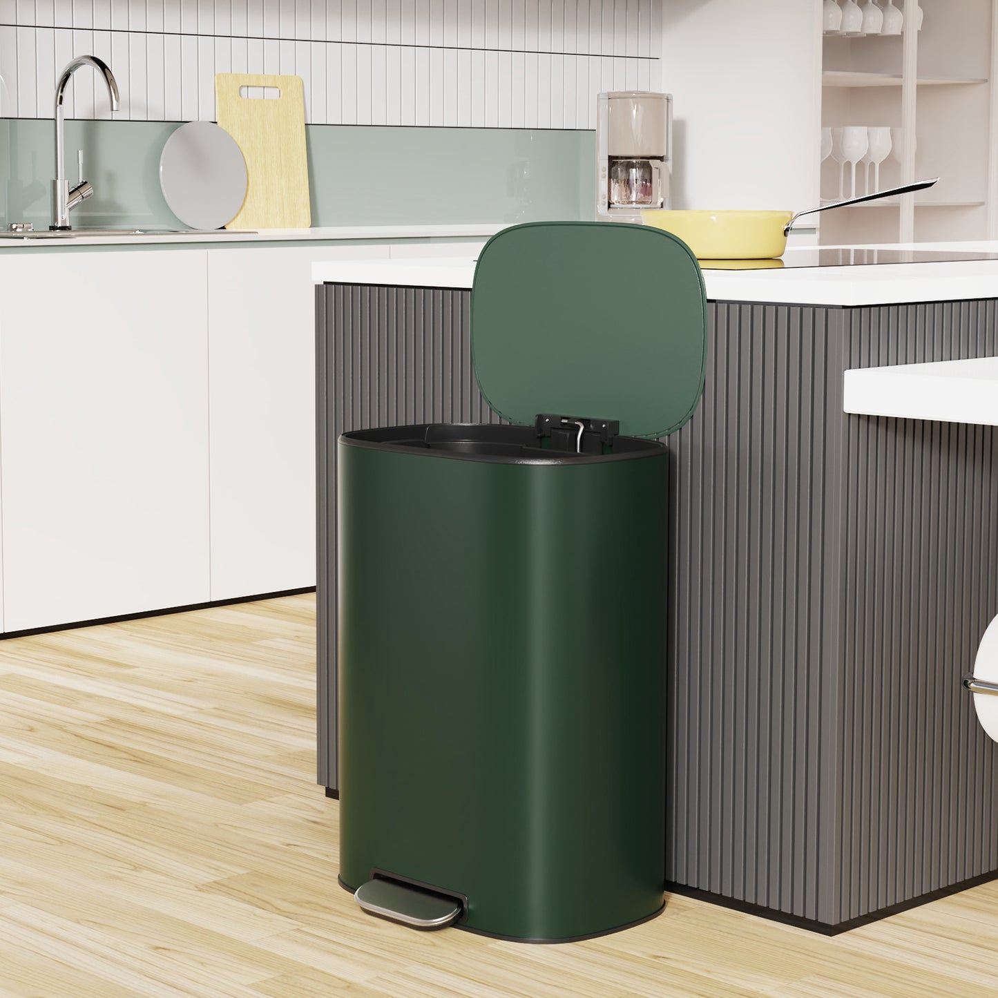 Effortless Eco-Friendly Trash Bin