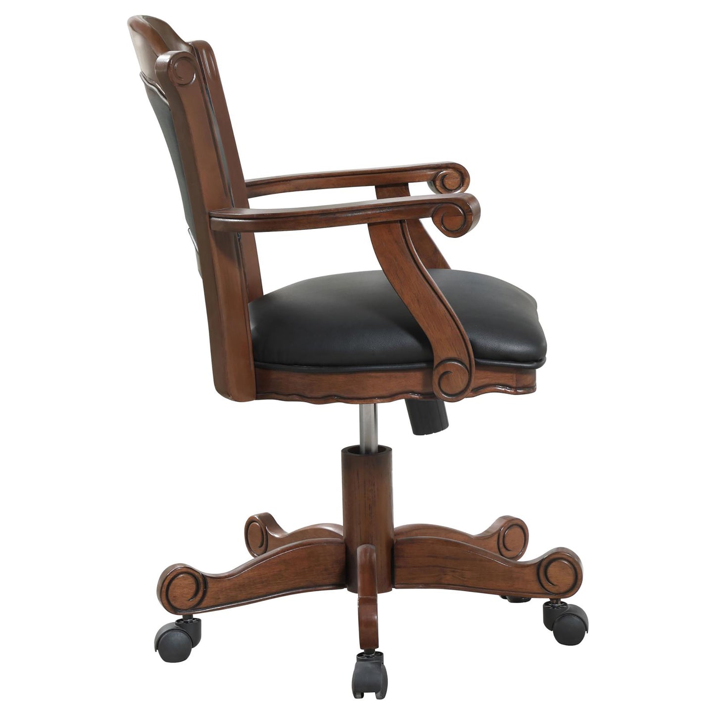 Tobacco Chic Game Chair with Wheels