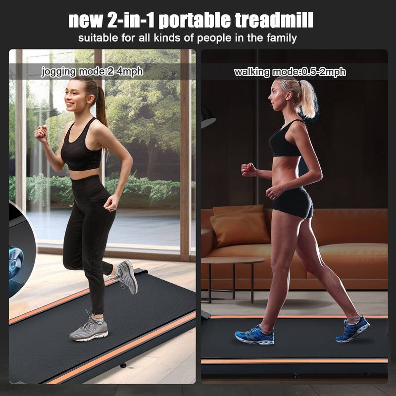 Compact Desk Treadmill for Anytime Walking