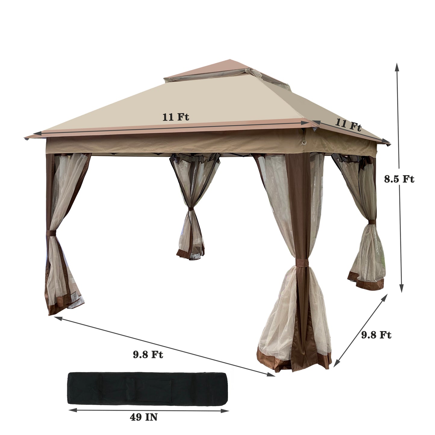 Cozy Escape Pop-Up Canopy Tent