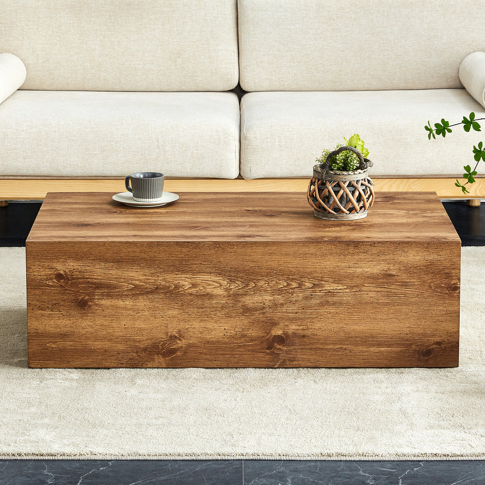 Stylish Wood-Look Coffee Table