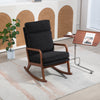 Cozy Boucle Rocking Chair - Stylish Comfort for Every Room