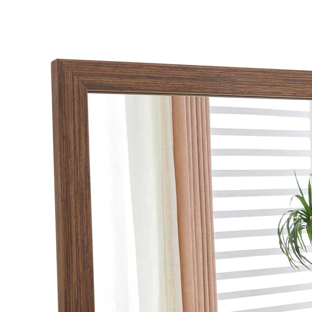 Elegant Full-Length Wooden Mirror