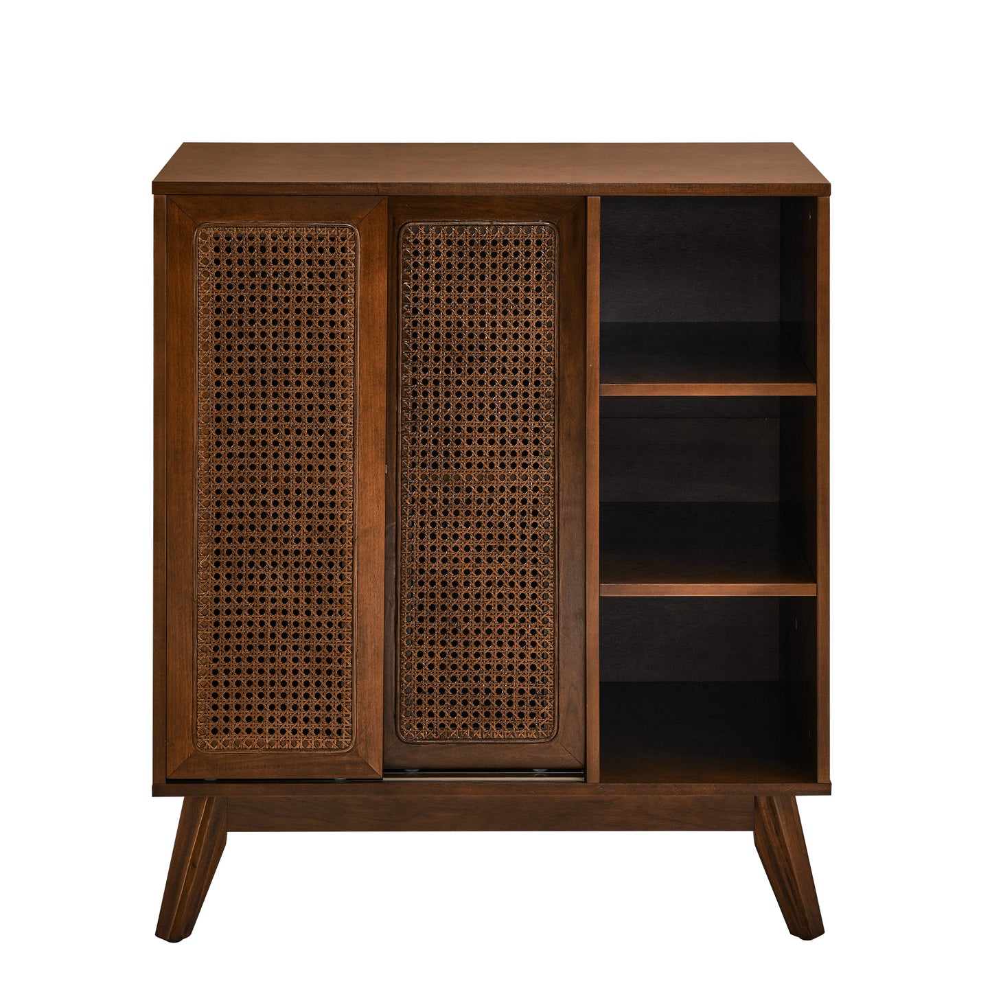 Chic Rattan Sideboard - Stylish Storage for Any Room