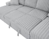 Cozy U-Shaped Sleeper Sofa with Storage and Plush Comfort