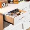 Sleek White 3-Drawer Dresser - Stylish Storage for Any Room