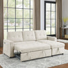 Cozy Reversible Sleeper Sofa with Storage Space