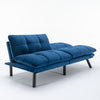 Navy Blue Cozy Convertible Sofa Bed