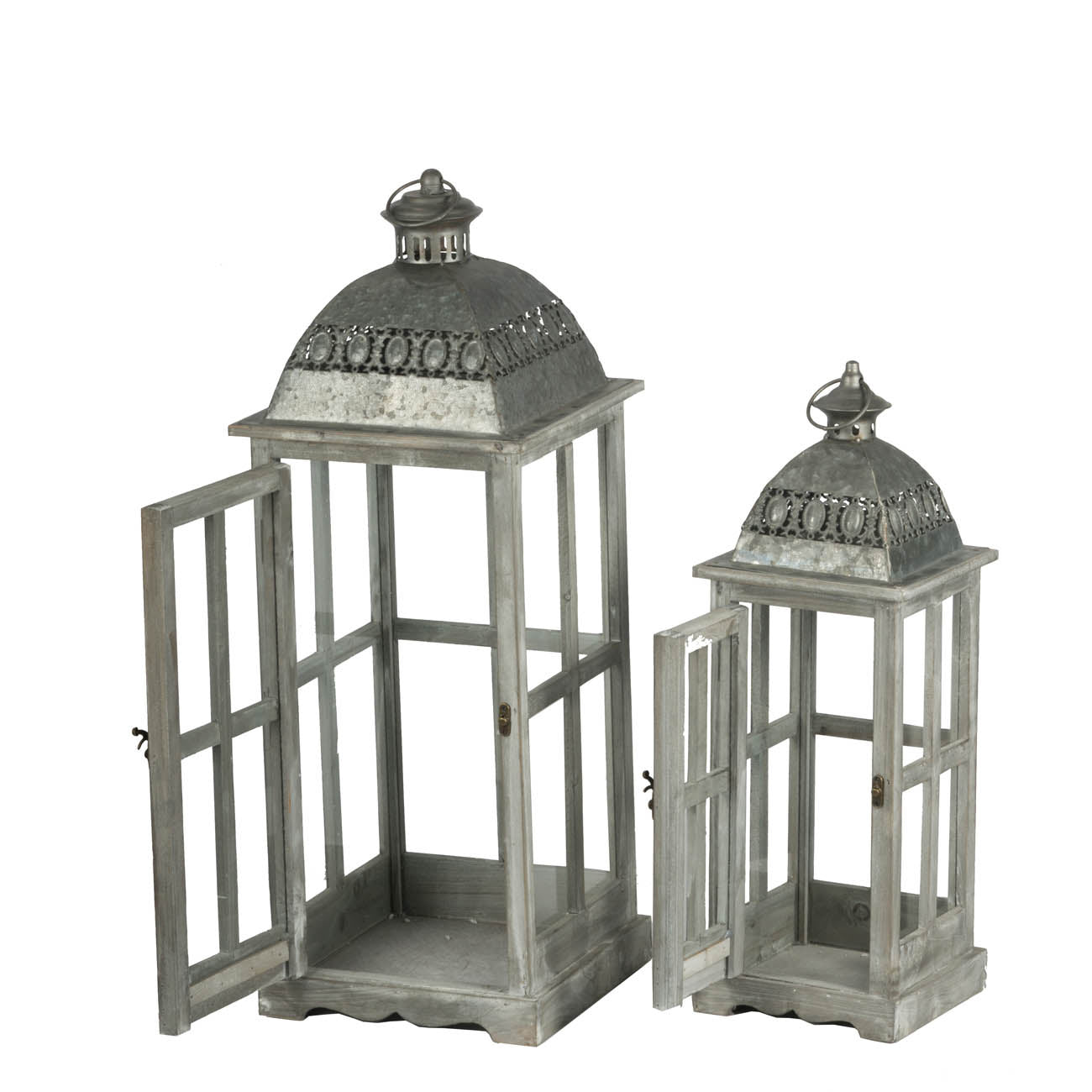 Charming Wooden Lantern for Home & Garden Decor