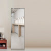 Elegant Full-Length Mirror with Stand – Black Metal Frame