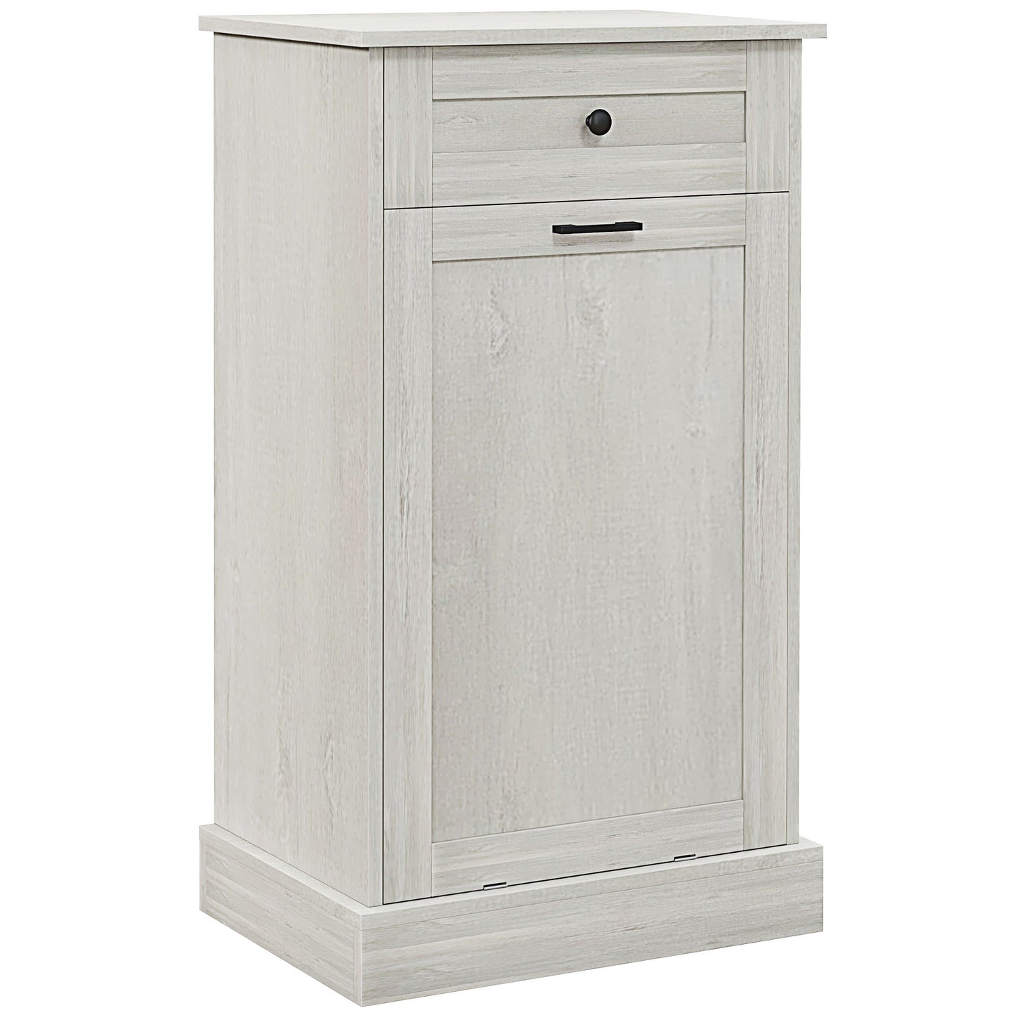 Stylish Kitchen Trash Cabinet with Drawer