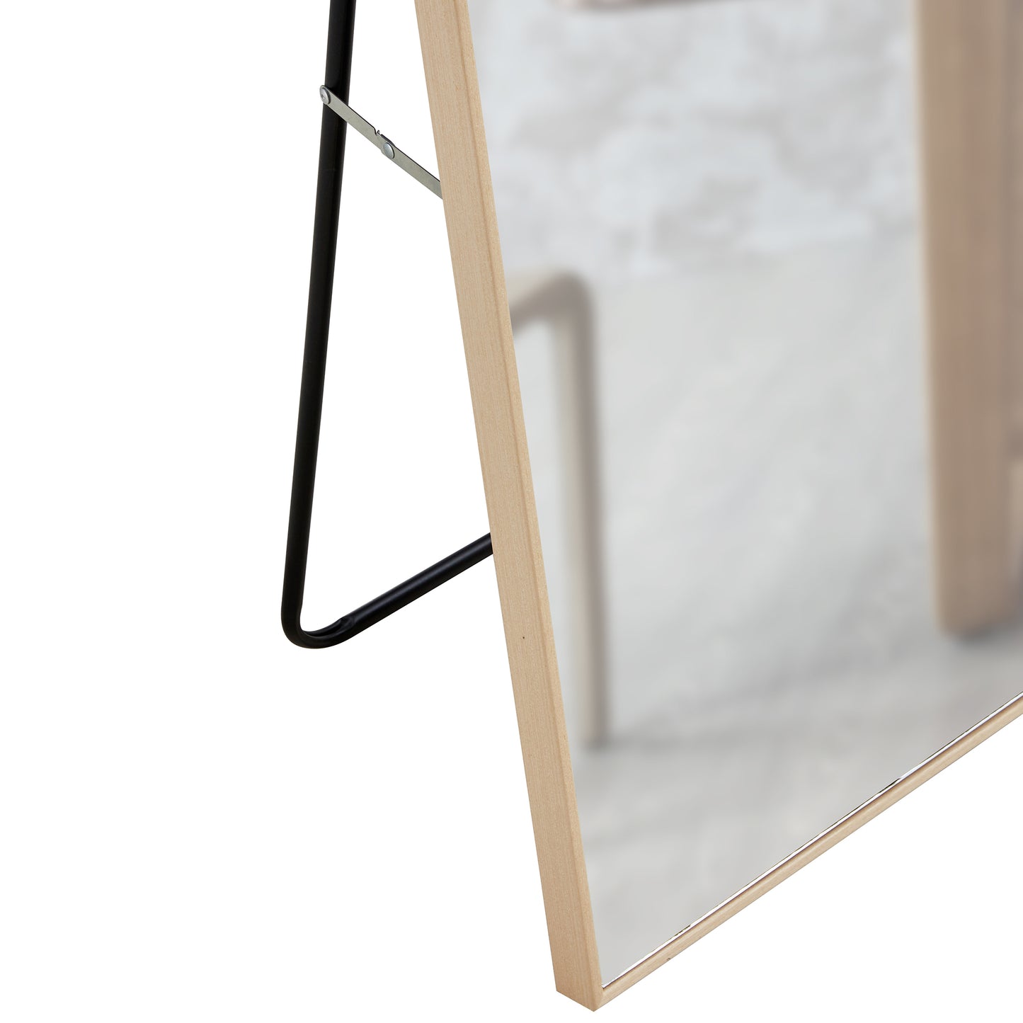 Chic Oak Full-Length Mirror