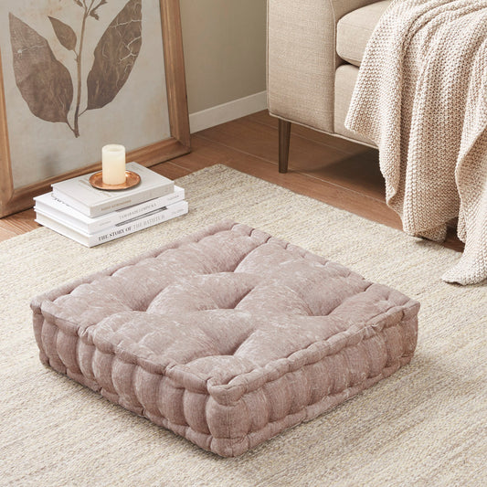 Cozy Chenille Floor Pillow