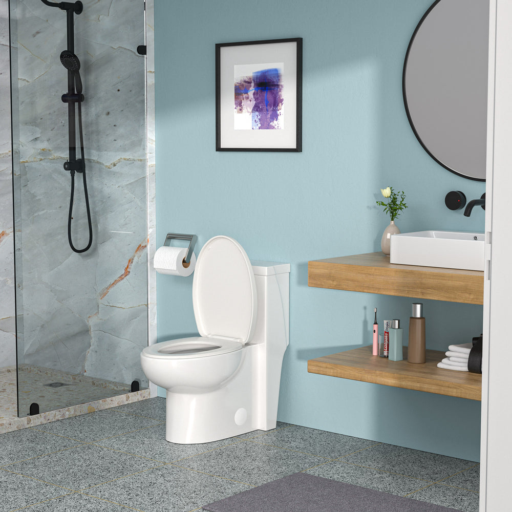 Sleek Soft-Close Toilet