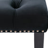 Velvet Elegance Tufted Bench