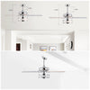 Chic Harmony Ceiling Fan with Remote