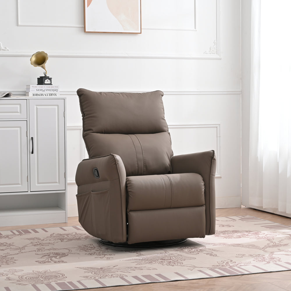 Cozy Swivel Rocker Chair