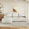 Cozy Corner Modular Sofa with Removable Cushions and Pillows