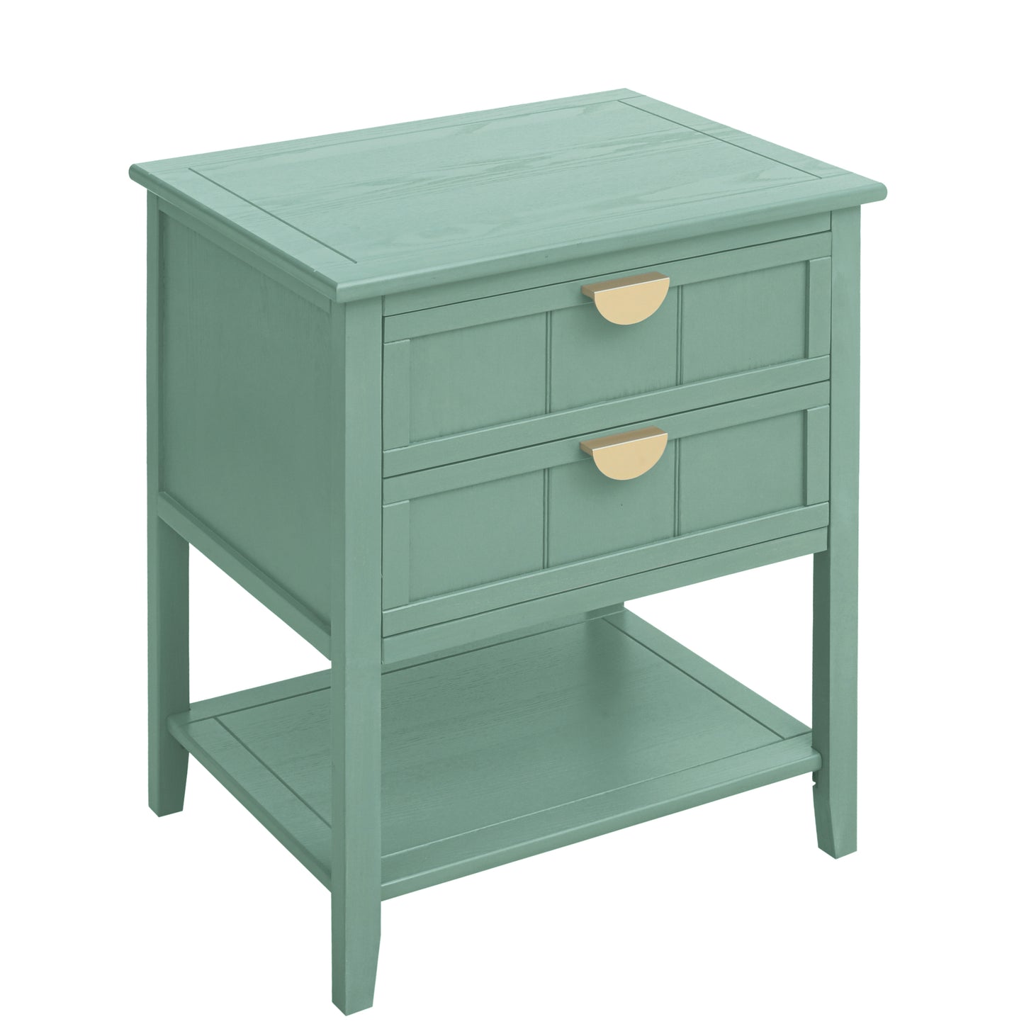 Charming Americana 2-Drawer Nightstand