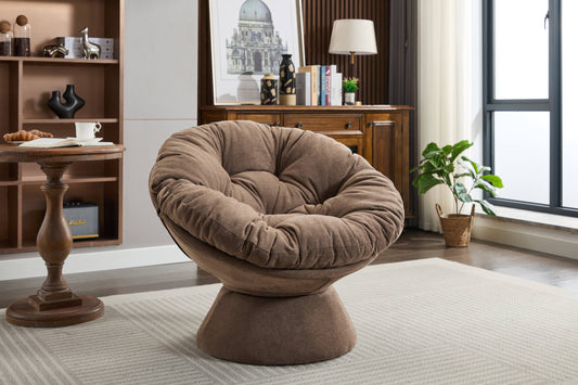 Cozy Swivel Papasan Chair