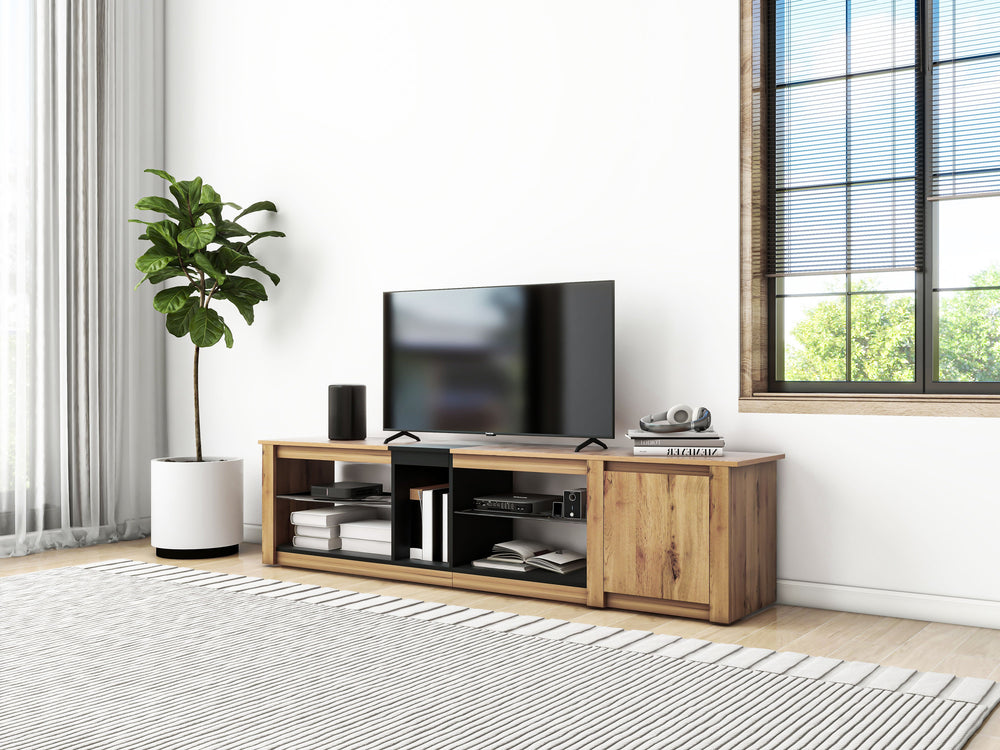 Sleek LED TV Stand & Media Console