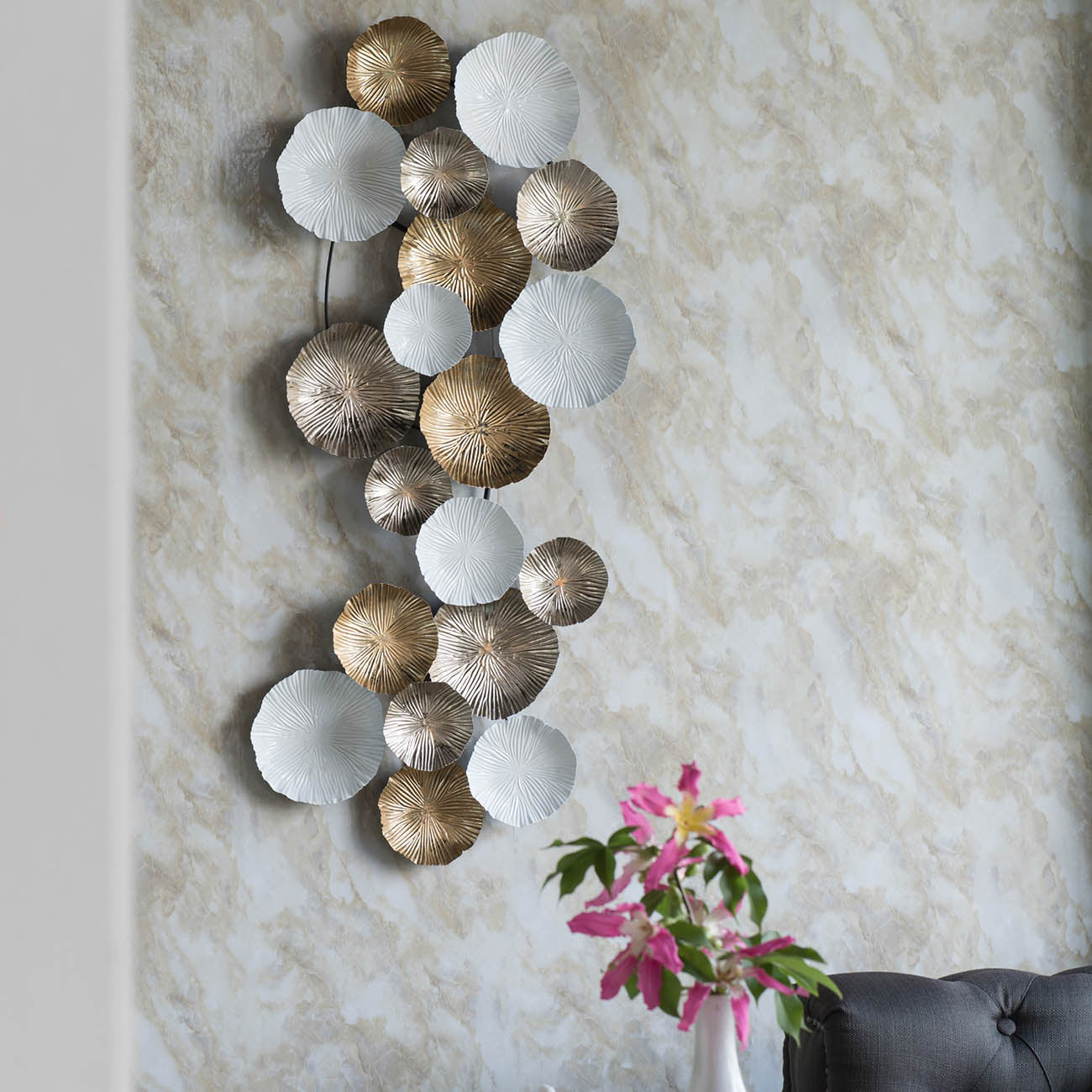 Modern Metal Wall Art - Perfect Accent for Any Room