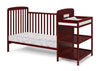 Cherry Bliss Crib and Changer Set