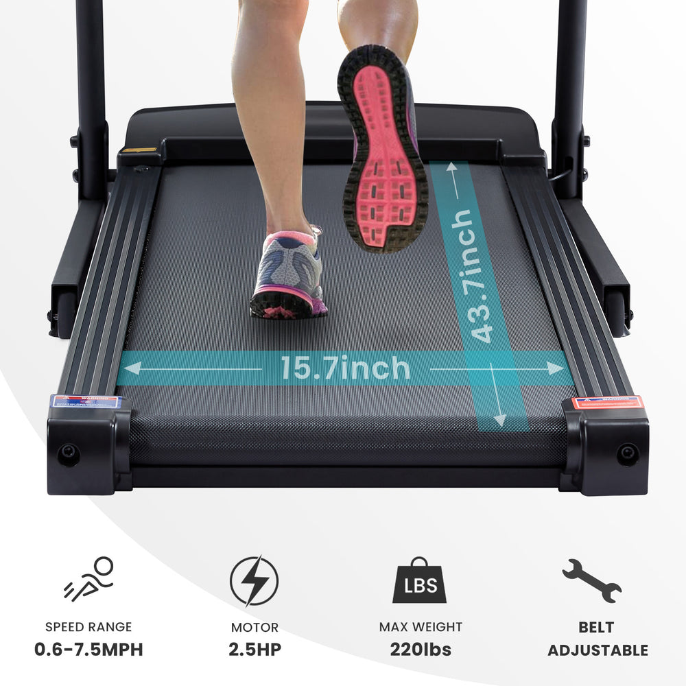 SmartFit Folding Treadmill – Your Home Workout Hub!