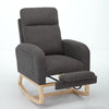 Cozy Modern Rocking Chair with Pocket