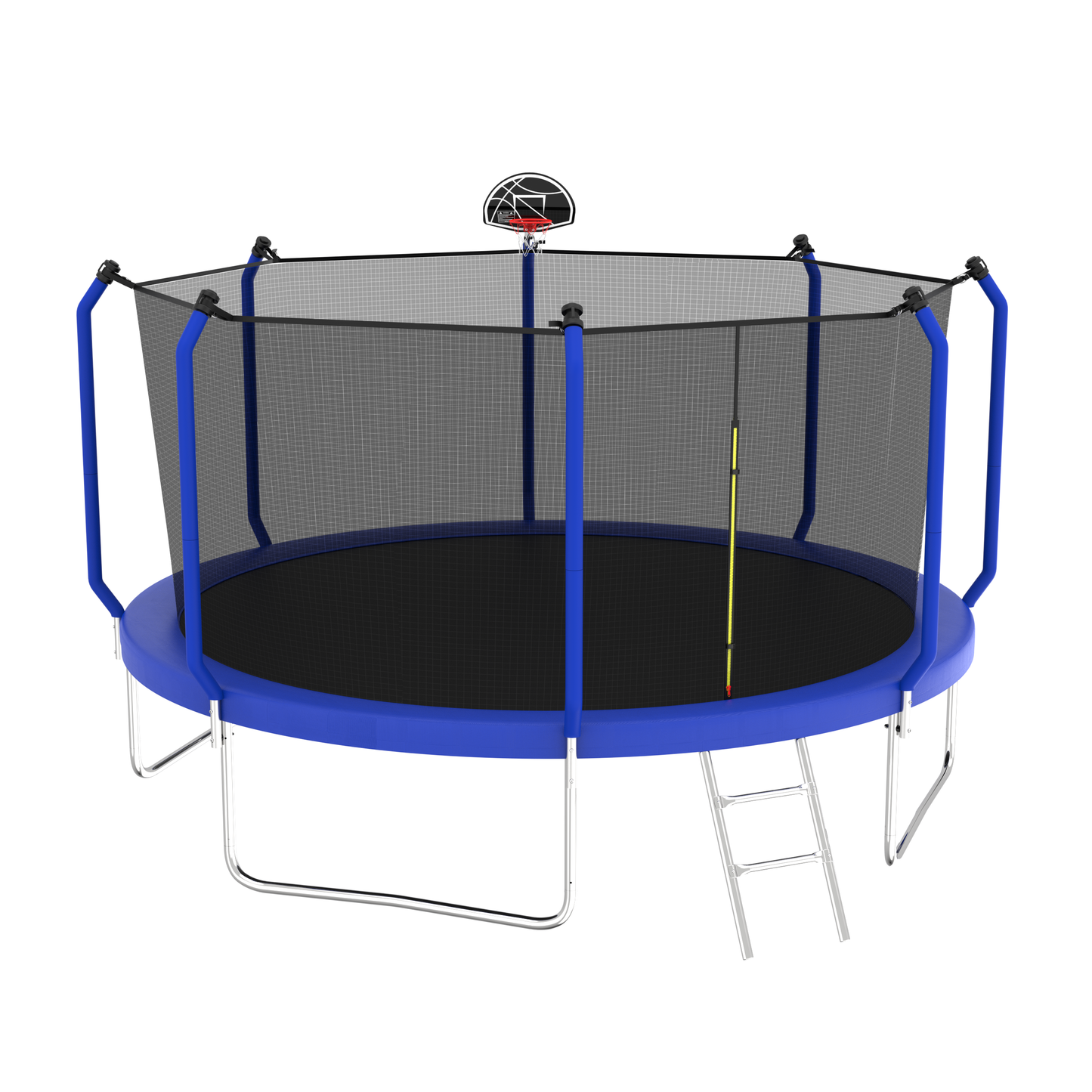 Jump'n'Slam Trampoline with Basketball Hoop