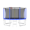 FunJump Trampoline with Basketball Hoop and Safety Net