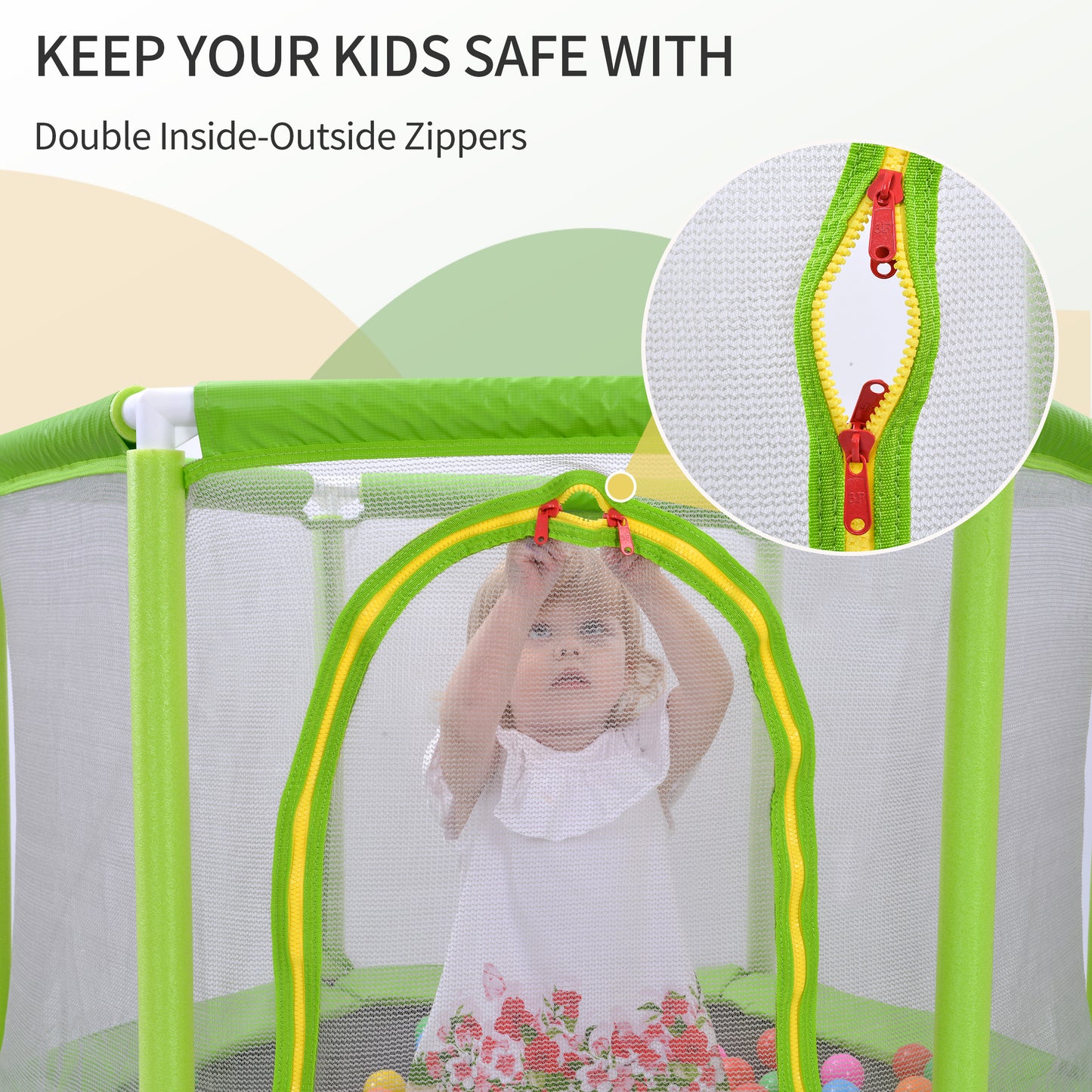 Bouncy Fun Trampoline for Kids - Safe Indoor/Outdoor Play!