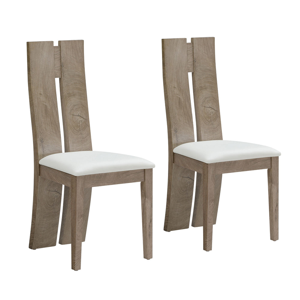 Sleek Comfort Dining Chairs - Set of Two