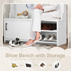 Entryway Charm: Multi-Functional Coat Rack & Storage Bench