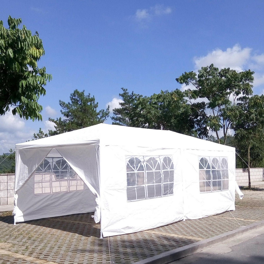 Elegant Outdoor Wedding Canopy with Removable Sidewalls