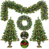 Festive Glow Holiday Decor Set