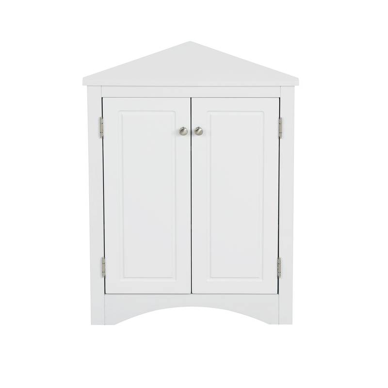 Triangle Storage Stand: Stylish & Adjustable Bathroom Cabinet