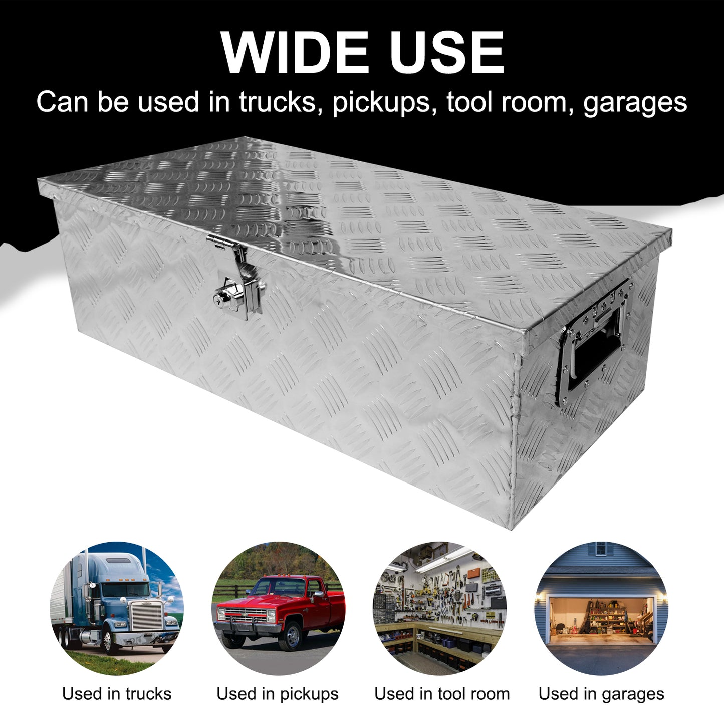 Ultimate Outdoor Tool Organizer - Secure, Stylish, and Spacious Storage Box