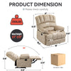 Cozy Beige Recliner Chair for Ultimate Comfort