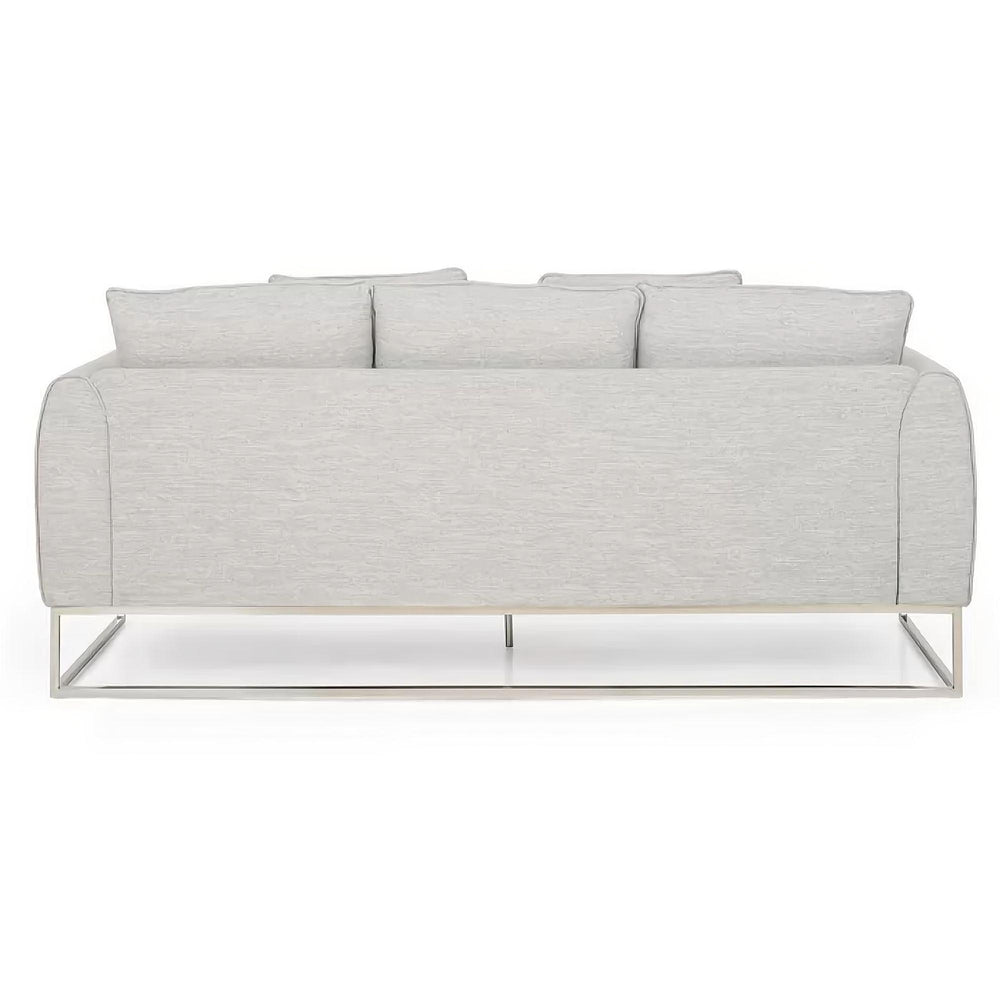 Chic & Cozy Gray 2-Seater Sofa